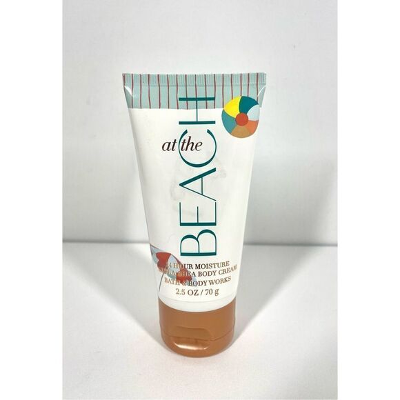 Bath & Body Works 24hr Moisture Ultra Shea Body Cream AT THE BEACH 2.5 oz New - Picture 1 of 2
